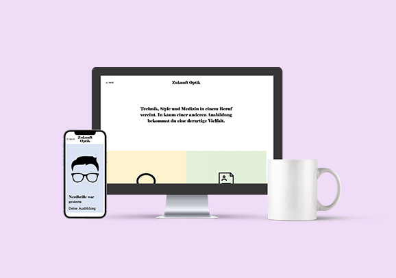 Website-Design für Augenoptiker & Hörakustiker